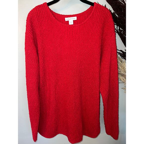 LRL Ralph Lauren red pullover women’s L/S top size XL 100% cotton casual shirt - Picture 7 of 7
